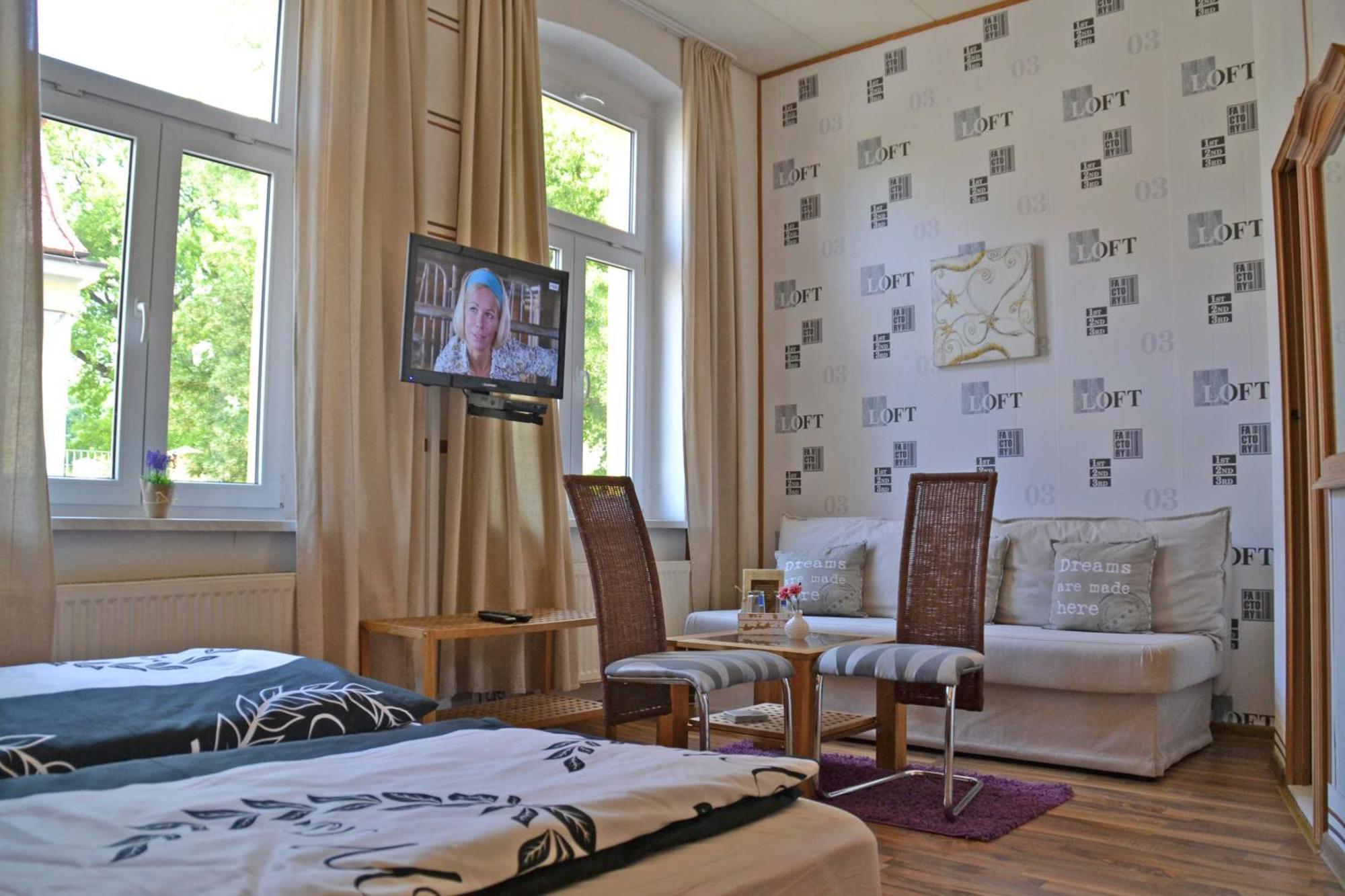 Pension Zur Neisse Guben Exterior foto
